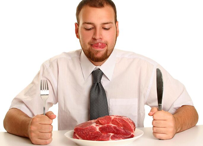 Красное мясо в рационе